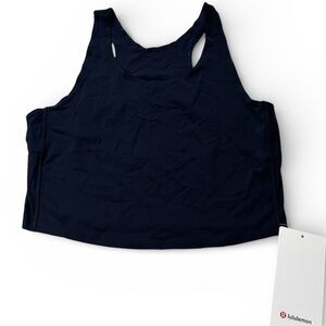Lululemon Fast Free Tank Top Light Size Large NWT Nightmoth Active